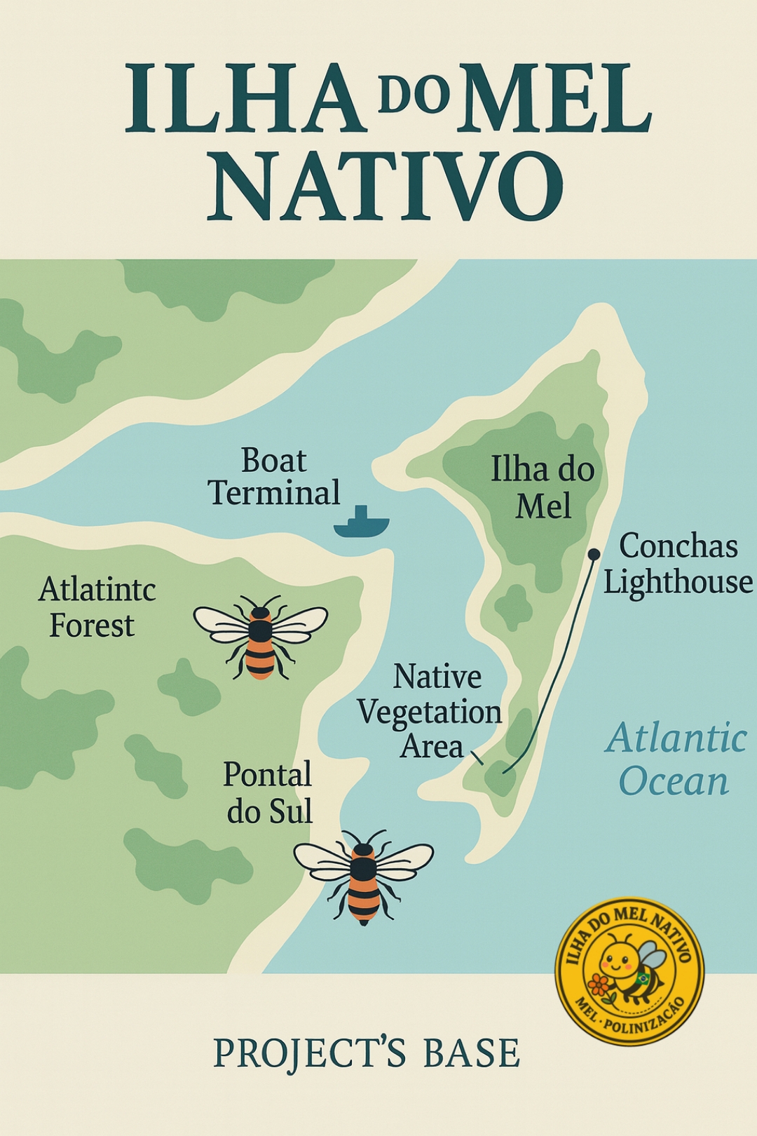 Ilha do Mel Nativo - Pontal do Sul - Ilha do Mel